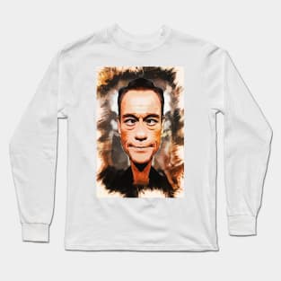 Van Damme - Caricature Long Sleeve T-Shirt